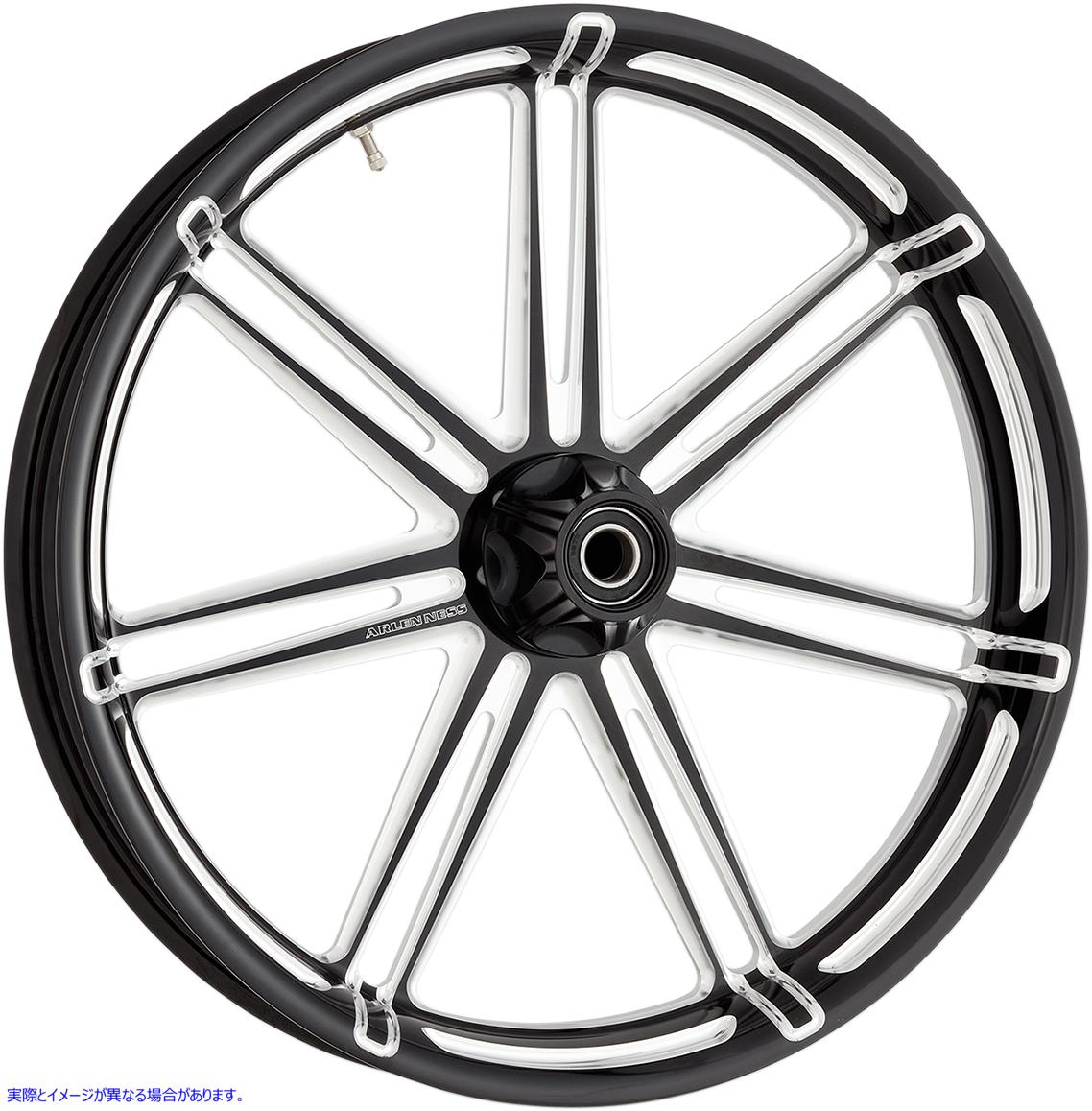 【取寄せ】アレンネス ARLEN NESS 10301-204-6008 Front 7-Valve Black 21 x 3.5 With ABS 21x3.5 "f.7va