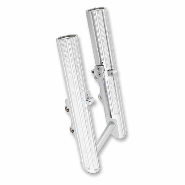 取寄せ デュアルディスクホットレッグフォークレッグ アレンネス Fork Legs - Chrome - 10-Gauge - Dual Disc 40-517 04030123