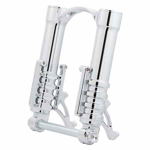 取寄せ 方式 ノーフレックス倒立フォークレッグ アレンネス Fork Legs - 49 mm - Chrome - For Custom Radial Mount Brake Caliper 120-012 04030176