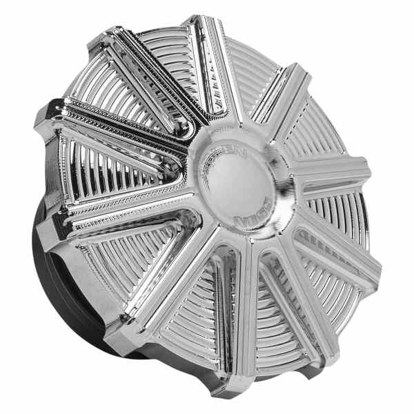 取寄せ ベントガスキャップ - 10ゲージ - クローム アレンネス Vented Gas Cap - 10 Gauge - Chrome 701-001 07030848