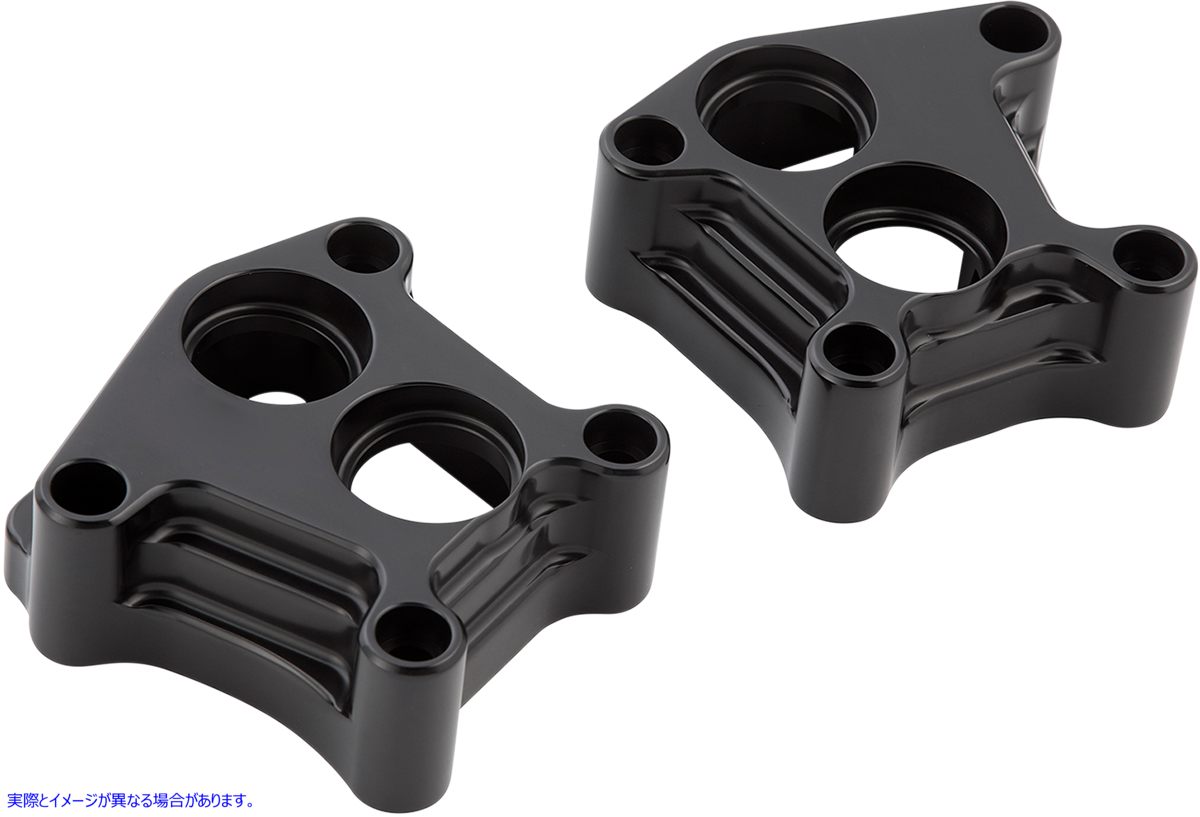取寄せ リフターブロックカバー - 10ゲージ - ブラック アレンネス Lifter Block Covers - 10 Gauge - Black 12-574 09401905