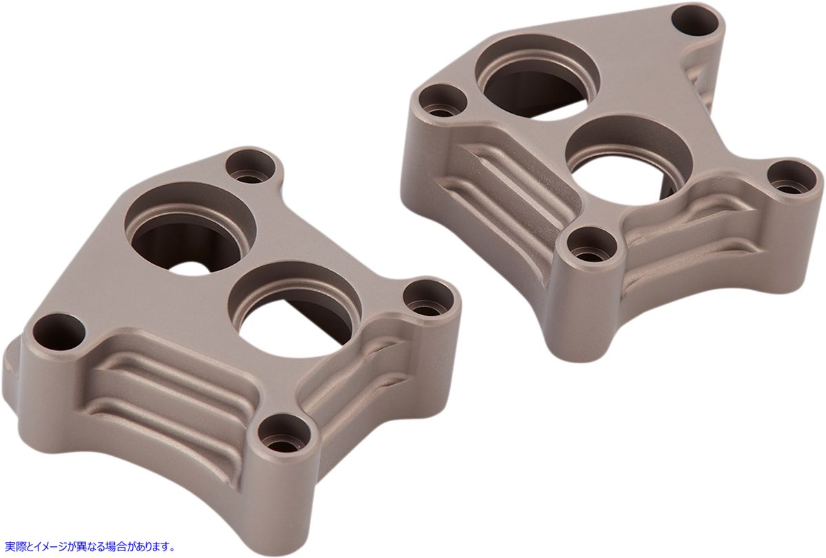 取寄せ リフターブロックカバー - 10ゲージ - チタン アレンネス Lifter Block Covers - 10 Gauge - Titanium 12-575 09401906