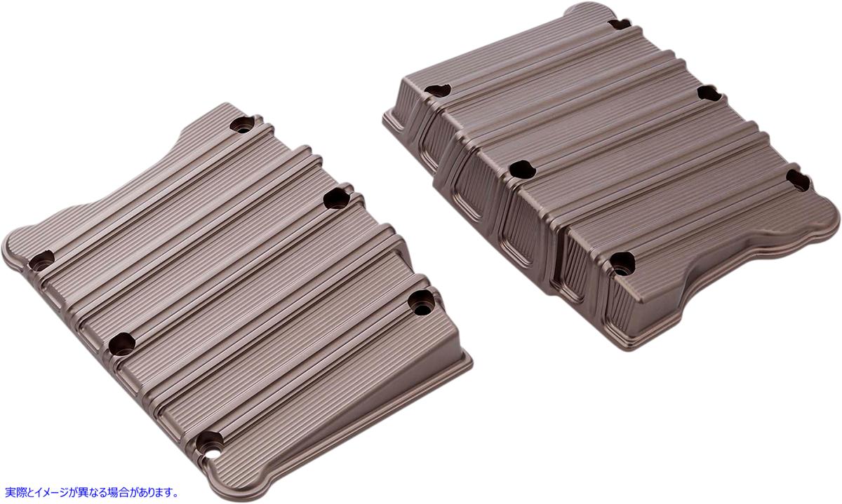 取寄せ ロッカーカバー - チタン アレンネス Rocker Box Covers - 10 Gauge - Titanium 18-257 09401910