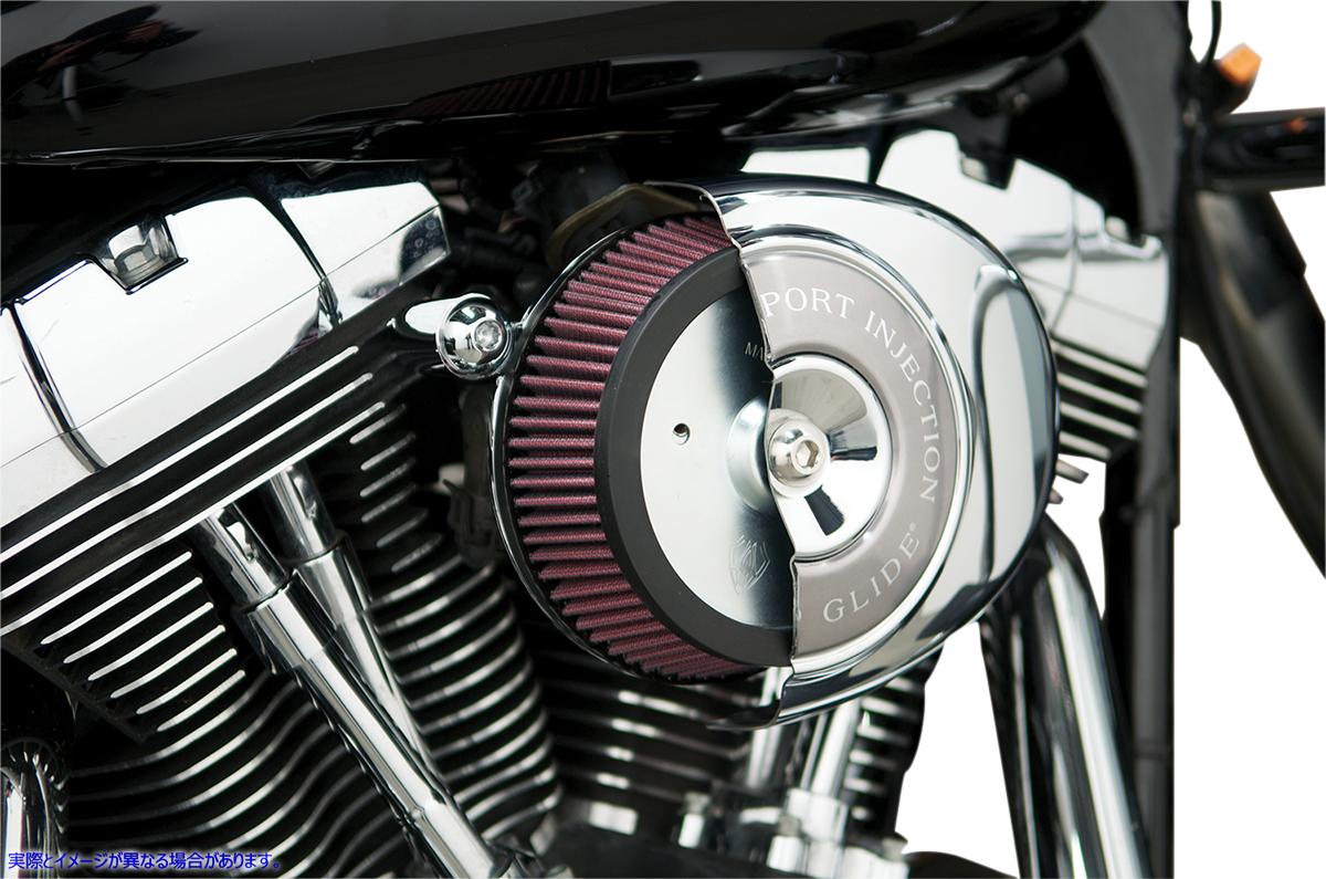 取寄せ Big Sucker エアフィルターキット - クローム - ステージ I アレンネス Big Sucker? Air Filter Kit - Chrome - Stage I 18-512 10100353