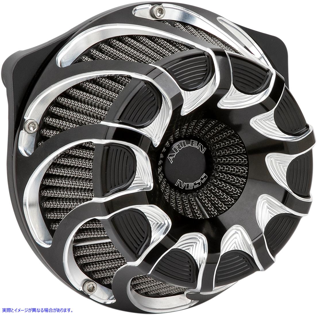 取寄せ 逆シリーズエアクリーナーキット - ドリフト アレンネス Inverted Series Air Cleaner Kit - Black 18-981 10102446