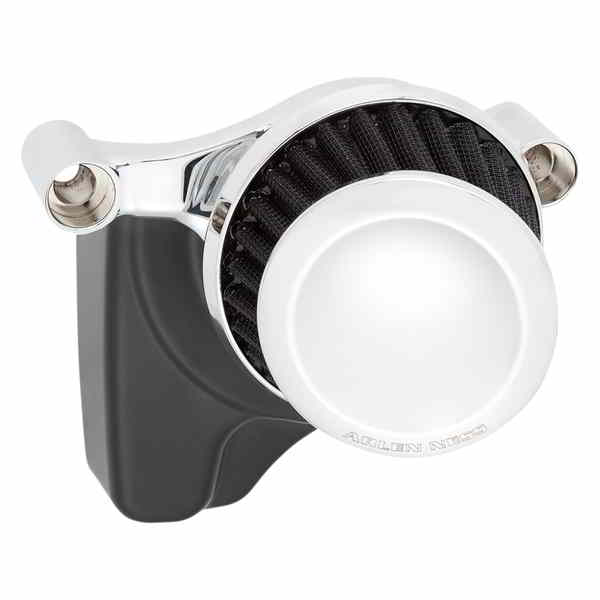 取寄せ ミニ 22° エアクリーナーキット - クローム アレンネス Mini 22° Air Cleaner Kit - Chrome 600-021 10102709
