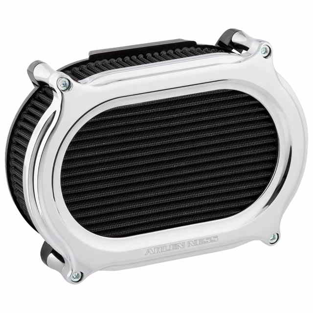 【並行輸入品】 アレンネス パフォーマンスエアフィルターキット - ステージII - クローム 600-185 10103209