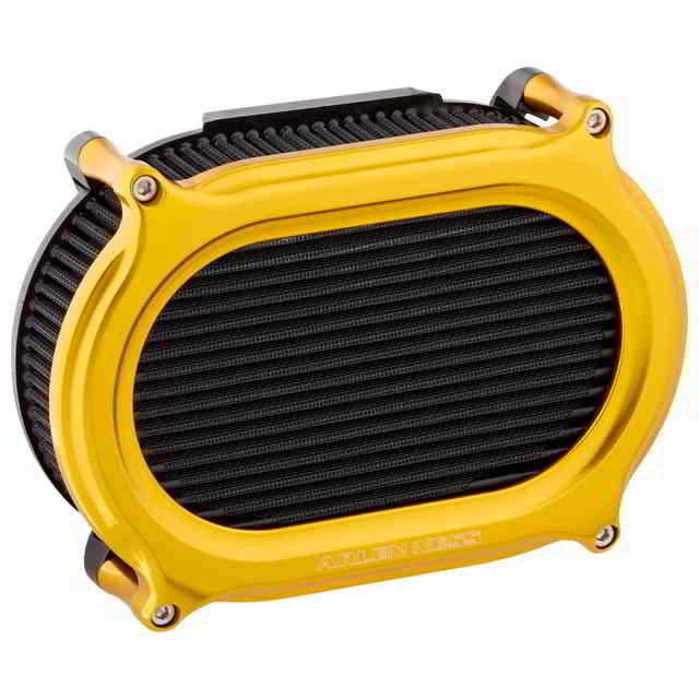 【並行輸入品】 アレンネス パフォーマンスエアフィルターキット - ステージII - ゴールド 600-187 10103211