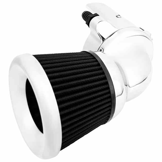 【並行輸入品】 アレンネス エアクリーナーキット - Velocity 90° - クローム 800-003 10103269