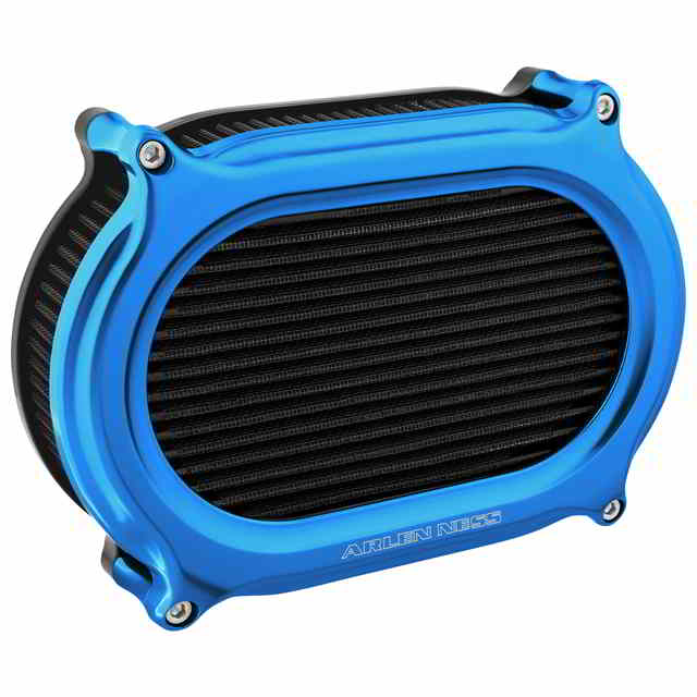 【並行輸入品】 アレンネス ステージ2 オーバルエアクリーナーキット - ブルー 600-190 10103368
