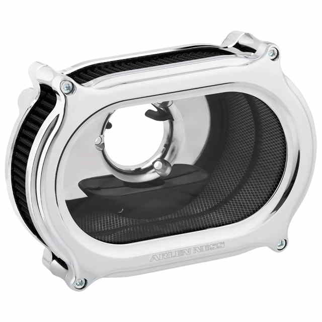 【並行輸入品】 アレンネス ステージ2メソッドエアクリーナーキット - クローム 600-251 10103395