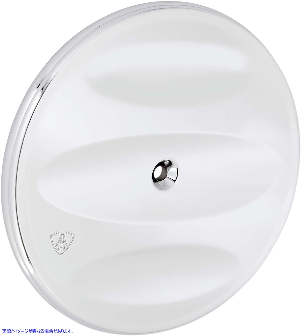 取寄せ エアクリーナーの外側カバー アレンネス Big Sucker Stage 1 Outer Cover - Scalloped - Chrome 18-781 10140030