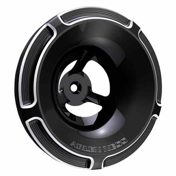 取寄せ Velocity エアクリーナーカバー - ベベル - ブラック アレンネス Velocity Air Cleaner Cover - Beveled - Black 601-002 10140301