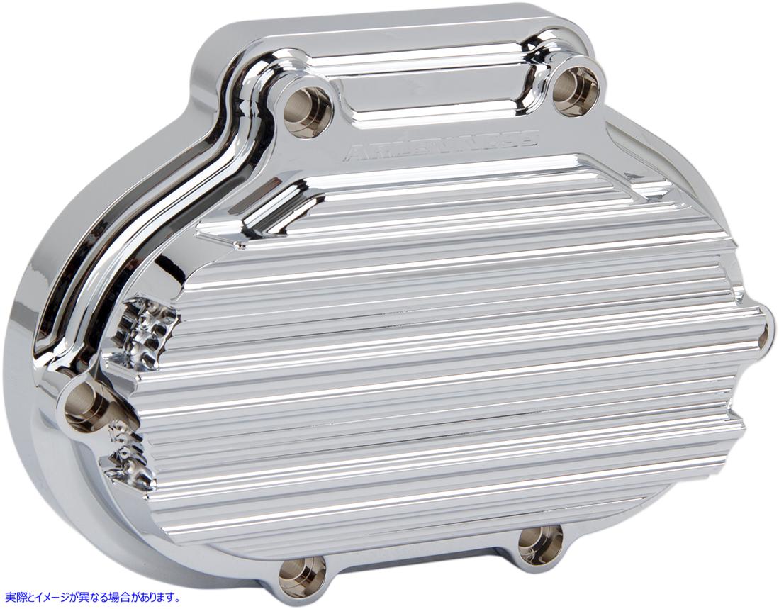 取寄せ トランスミッションサイドカバー - ケーブル - クローム - ビッグツイン アレンネス Transmission Side Cover - Cable - Chrome - Big Twin 03-812 11050107