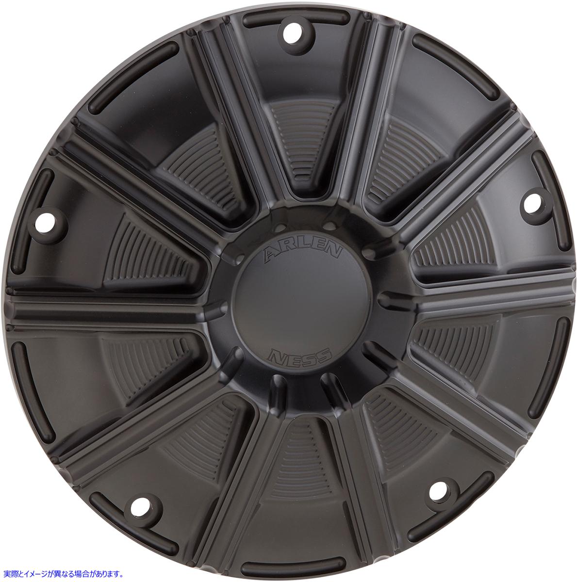 取寄せ 10ゲージ ダービーカバー - ブラック - ツーリング/トライク アレンネス 10-Gauge Derby Cover - Black - Touring/Trike 700-000 11070647