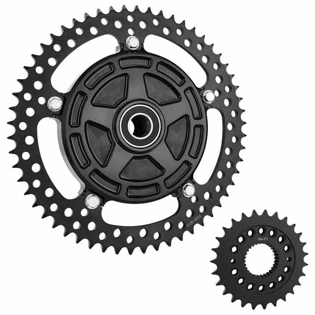 【並行輸入品】 アレンネス チェーンドライブキット - 27/57歯 - ブラック - FLT/FLH 300-203 12102803
