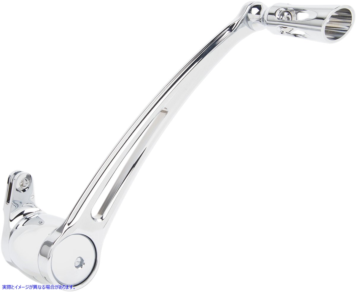 取寄せ ブレーキアーム - ディープカット - クローム - 08-13 FLT アレンネス Brake Arm - Deep Cut - Chrome - '08-'13 FLT 19-774 16100415