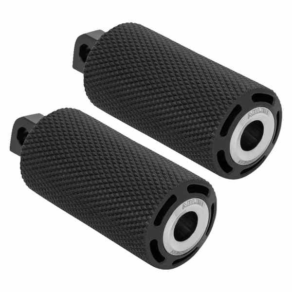 取寄せ Cushフットペグ - メス - クローム アレンネス Cush Footpegs - Female - Chrome 400-033 16202417