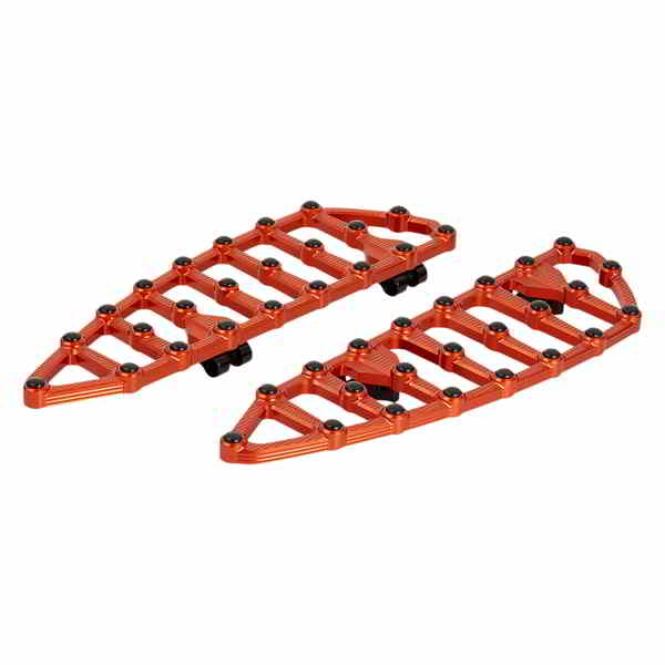 取寄せ MX ビレット床板 アレンネス MX Driver Floorboards - Orange 410-011 16211016