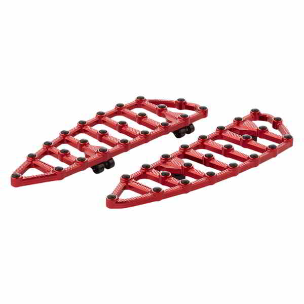 取寄せ MX ビレット床板 アレンネス MX Driver Floorboards - Red 410-012 16211017