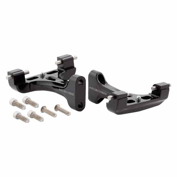 取寄せ  MOUNT PASSENGER FLOORBOARD FORGED ALL BLACK 410-032 16211172