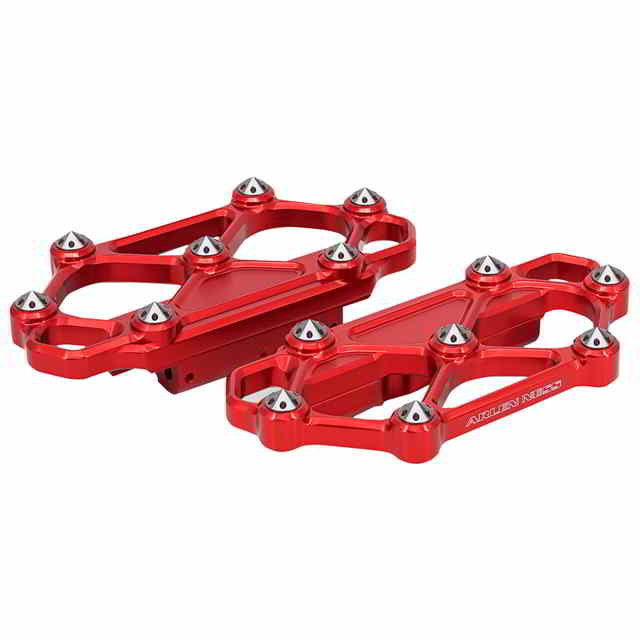【並行輸入品】 アレンネス ダイヤモンドフロアボード - 助手席側 - レッド 410-062 16211222