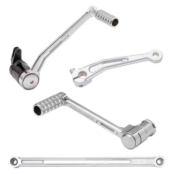 取寄せ SpeedLiner フットコントロールキット アレンネス SpeedLiner Foot Control Kit w/ Toe Shifter - Solo - Chrome 420-105 16230558