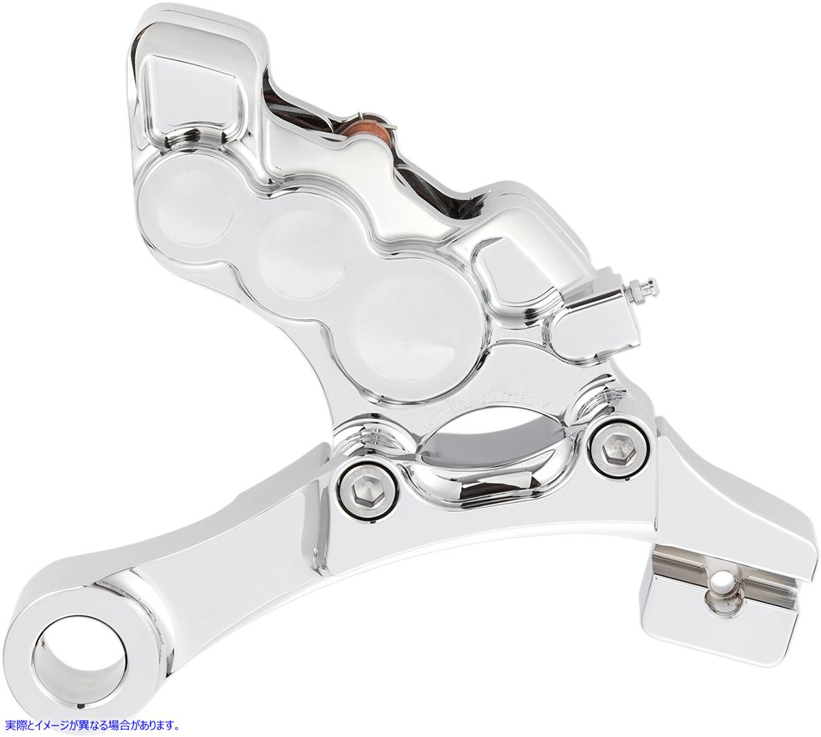 取寄せ Ness Tech Six-Pistonディファレンシャルボアキャリパー アレンネス 6-Piston Caliper - Rear - Chrome - 11.8 02-302 17010618