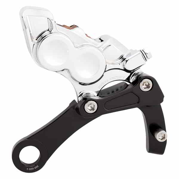 取寄せ アレンネス CALIPER REAR 4 PIST0N CHROME M8 SOFTAIL 02-327 17010774