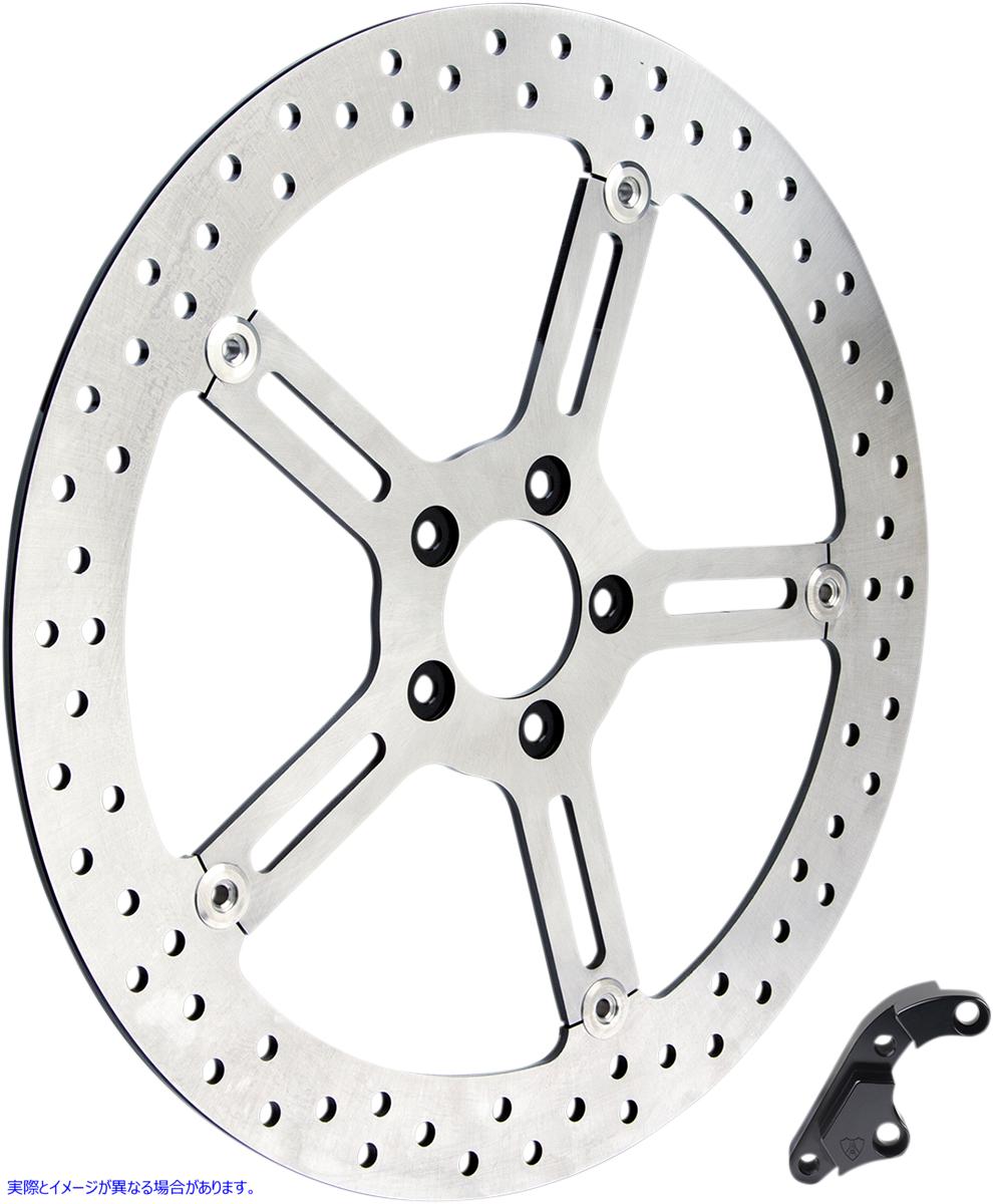 取寄せ ビッグブレーキフローティングローターキット アレンネス Big Brake Rotor - 15 Left - Harley-Davidson  02-972 17103193