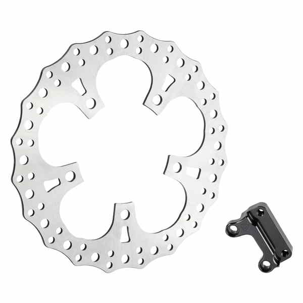 取寄せ ギザギザの左ブレーキローター - 13インチ アレンネス Jagged Left Brake Rotor - 13 300-012 17104165