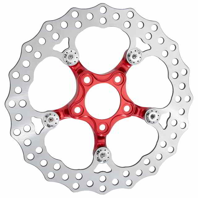 【並行輸入品】 アレンネス スパイダーローター - 11.8インチ - レッド - リア 300-071 17104716