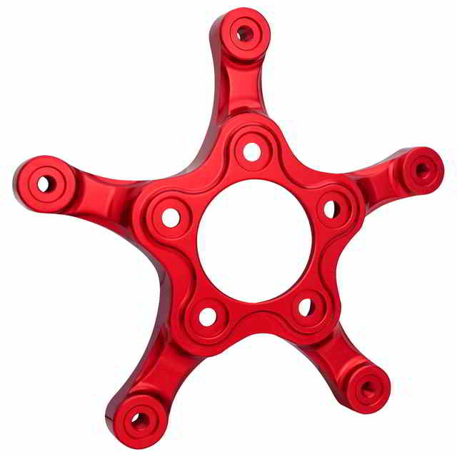 【並行輸入品】 アレンネス スパイダーローターアダプター - レッド 300-086 17104750