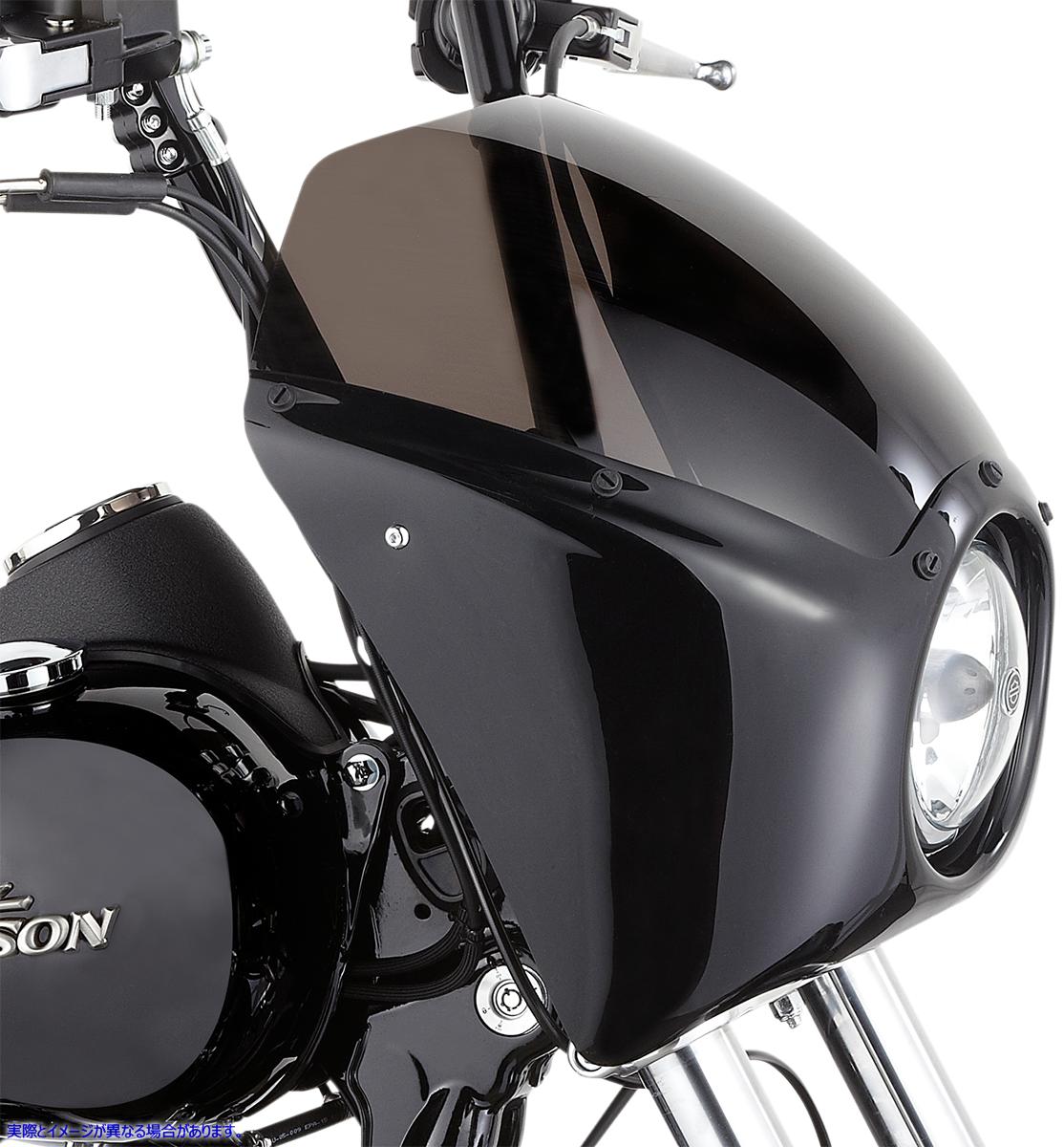 取寄せ 直接ボルトオンフェアリング アレンネス Fairing - Gloss Black 06-033 23300066