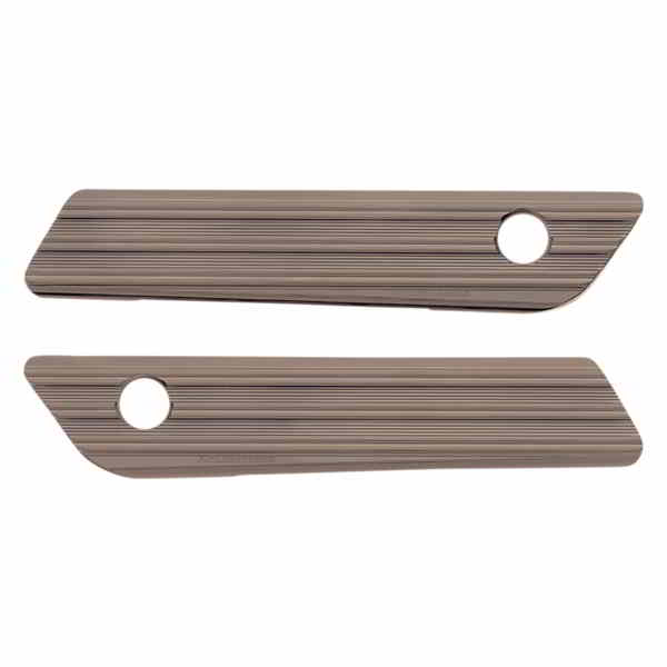 取寄せ サドルバッグラッチカバー - チタン アレンネス Saddlebag Latch Covers - Titanium 03-617 35011639