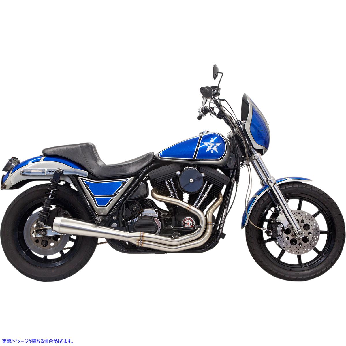 取寄せ Road Rage III FXRエキゾーストシステム バッサーニエキゾースト Road Rage 3 Exhaust - Stainless Steel 1FXRSS 18002069