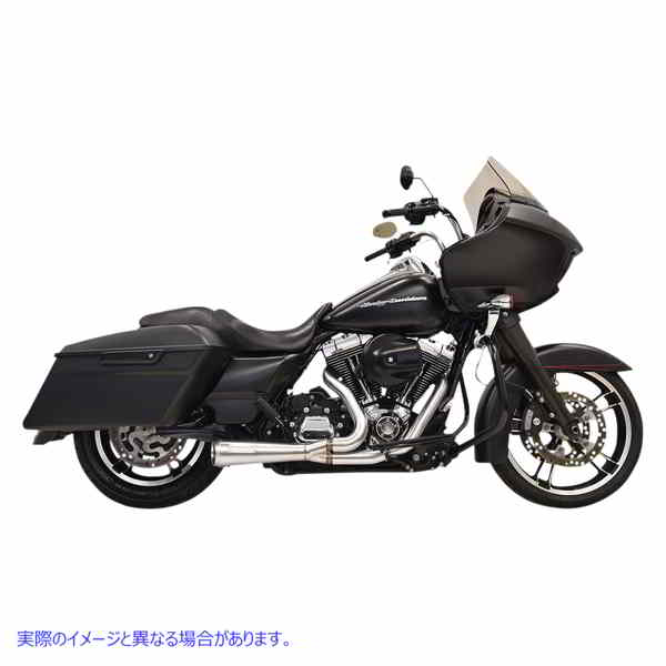 取寄せ Road Rage 2：1短いエキゾーストシステム バッサーニエキゾースト 2:1 Short Exhaust - Stainless Steel 1F52SS 18002473