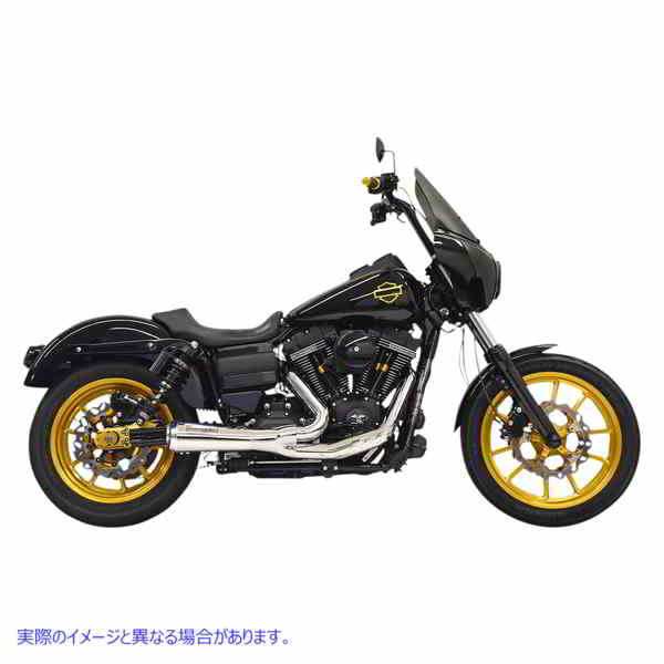 取寄せ リッパー2：1エキゾーストシステム バッサーニエキゾースト Ripper 2:1 Exhaust System - Chrome 1D6C 18002499