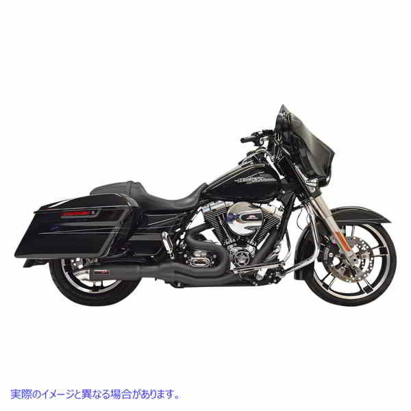 取寄せ ホットロッドのターンアウトマフラーシステムを備えたRoad Rage II 2-into-1 バッサーニエキゾースト 2:1 Exhaust - Chrome 1F68C 18002508