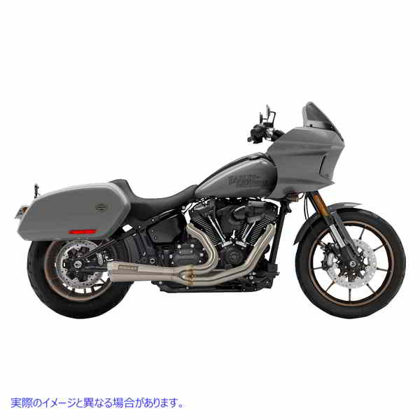 取寄せ Ripper Short Road Rage 2-into-1エキゾーストシステム バッサーニエキゾースト The Ripper Short Road Rage 2-into-1 Exhaust System - Stainless Steel 1S74SS 18002557