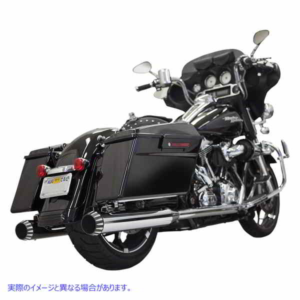 取寄せ QNTスリップオンマフラー バッサーニエキゾースト 4 QNT Mufflers - Chrome 1F7QNT5 18011443