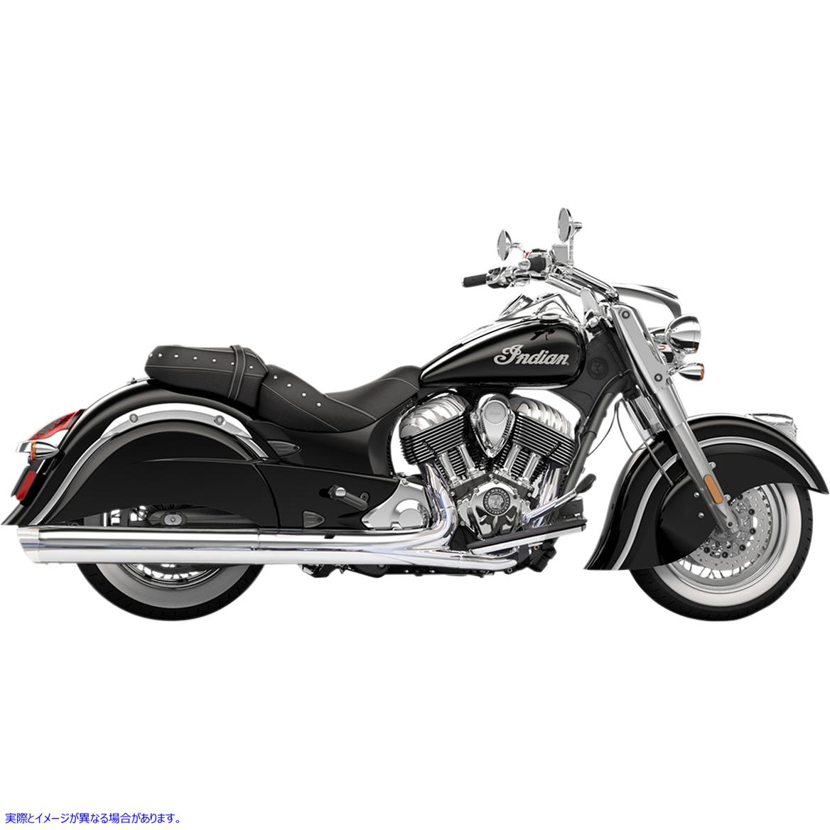 取寄せ バッサーニエキゾースト Mufflers - Chrome - Indian Classic/Vintage'14-'19 8V17S 18112690