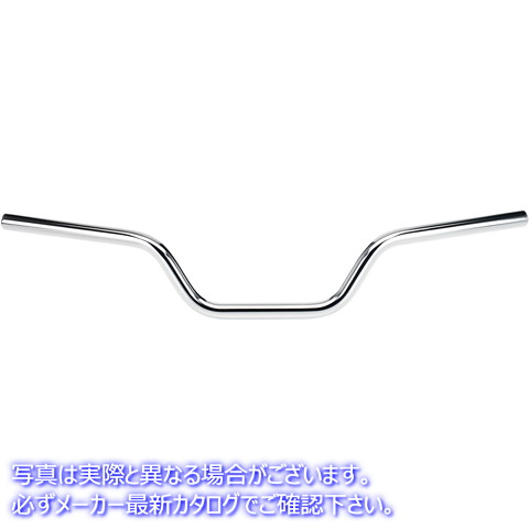 取寄せ ハンドルバー - トラッカー - ハイ - クローム ビルトウェル Handlebar - Tracker - High - Chrome 6009-1052 06013174
