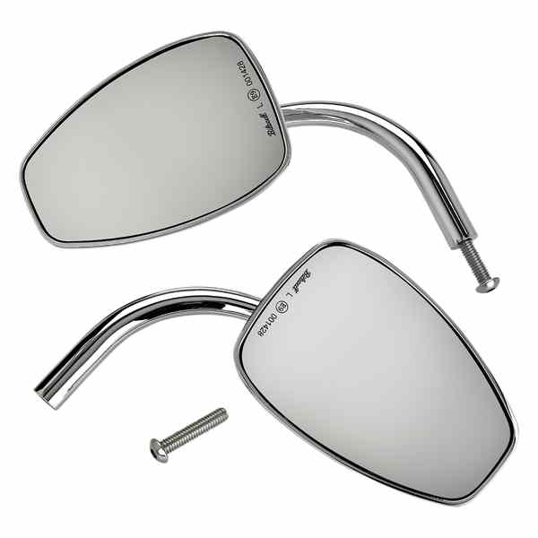 取寄せ ミラー - ティアドロップ - クローム ビルトウェル Mirror - Tear Drop - Chrome 6504-400-532 06401331