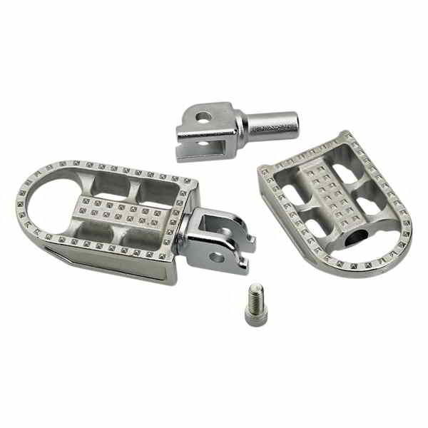 取寄せ マッシュマン フットペグ - ステップ - 未研磨ポリッシュ ビルトウェル Mushman Footpegs - Step - Raw Polished 7002-302-03 16201855