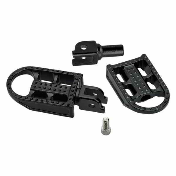 取寄せ マッシュマン フットペグ - ステップ - ブラック電気メッキ ビルトウェル Mushman Footpegs - Step - Black Electroplated 7002-201-03 16201856