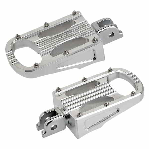 取寄せ パニッシャーフットペグ - ポリッシュ仕上げ - ソフテイル ビルトウェル Punisher Footpeg - Polished - Softail 7006-303-03 16201948