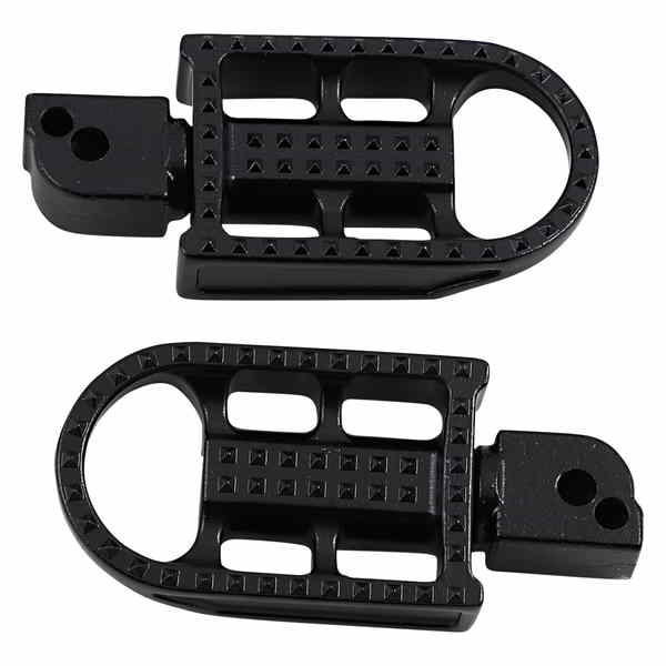 取寄せ マッシュマン フットペグ - スタンダード - ブラック電気メッキ ビルトウェル Mushman Footpegs - Standard - Black Electroplated 7002-201-04 16202165