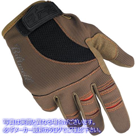 取寄せ モトグローブ ビルトウェル Moto Gloves - Brown/Orange - XS 1501-0206-001 33012665