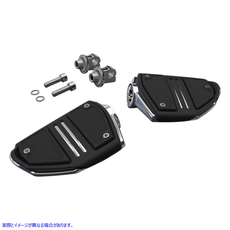 取寄せ ツインレールフットペグ - マウント付き - クローム シロ CIRO Twin Rail Footpeg - With Mount - Chrome 61405 16201862